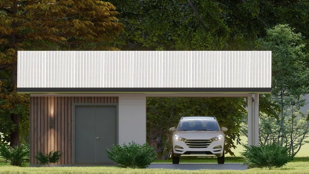 Гаражи ЛСТК 